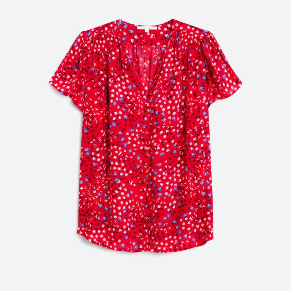 FUN2FUN Linnette Split Neck Smocked Blouse- size 1X- Stitch Fix item